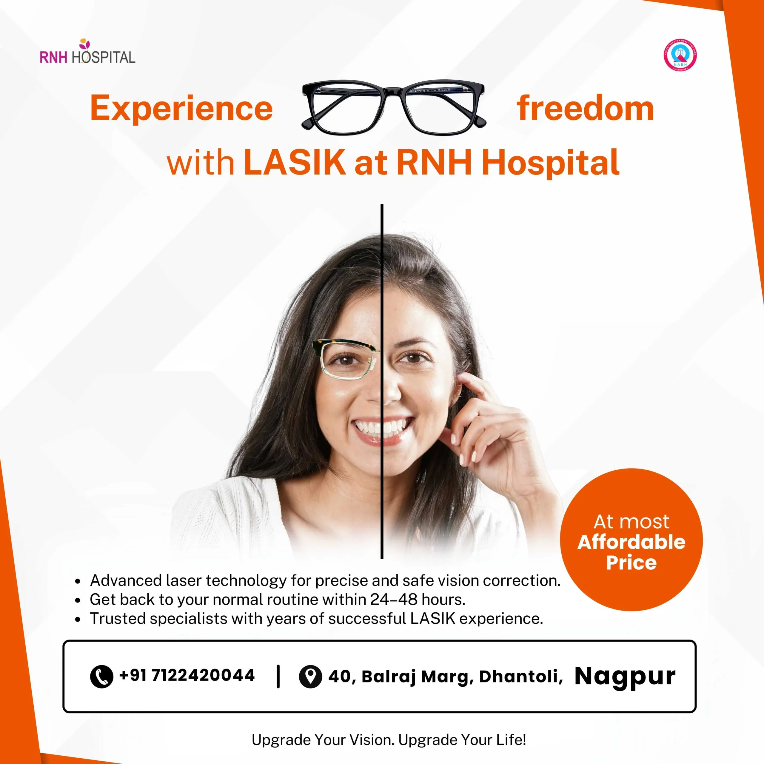 Lasik Surgery at Hospital by AdSync Solutions